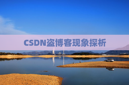 CSDN盗博客现象探析